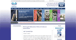 Desktop Screenshot of fen.edu.pk