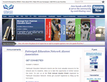 Tablet Screenshot of fen.edu.pk